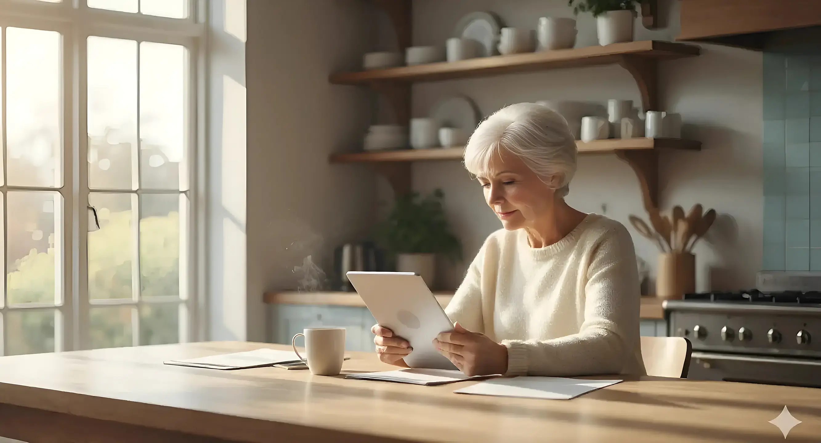 Family sitting on couch reading a book